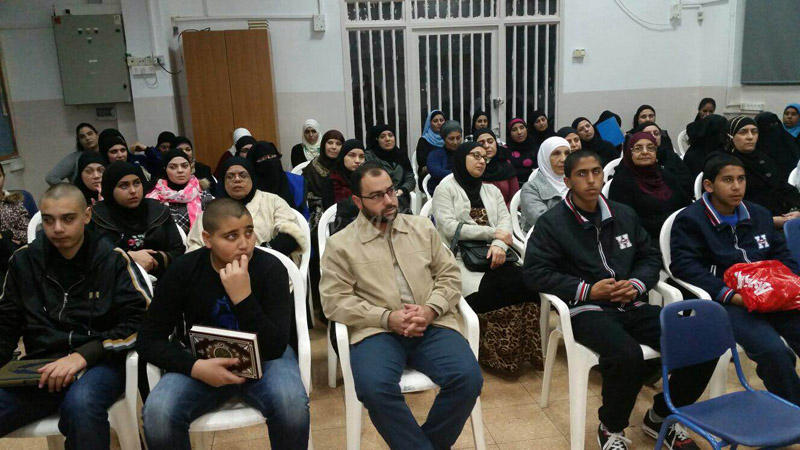 بالصور: مدرسة تامر لتعليم القرآن الكريم بيافا تحتفل بذكرى المولد النبوي الشريف